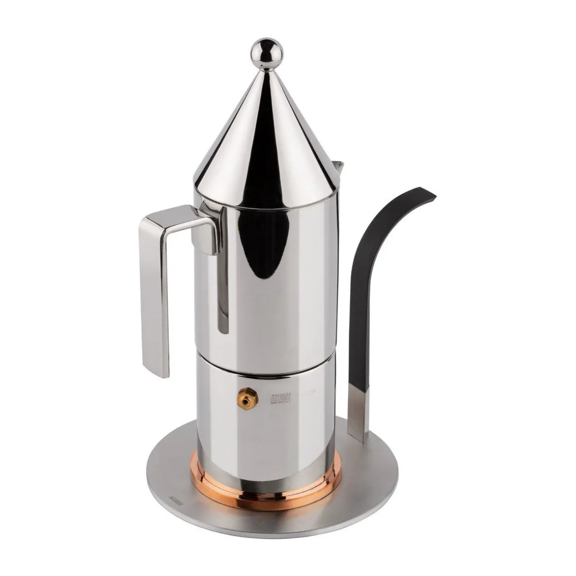 AlessiAdapter für Induktionskochfelder Little Helper 13x16 cm edelstahl