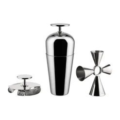 AlessiCocktailshaker-Set 3-tlg. The tending box edelstahl