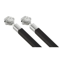 AlessiEssstäbchen Alessandro Stick 3-tlg. Ebenholz