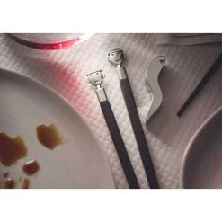 AlessiEssstäbchen Alessandro Stick 3-tlg. Ebenholz