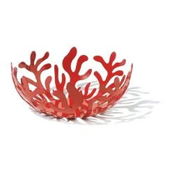 AlessiObstschale 21 cm Mediterraneo rot