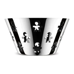 AlessiObstschale silber 23 cm Girotondo