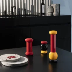 AlessiSalz-/Pfeffer- und Gewürzmühle MP0210 23 cm Buche