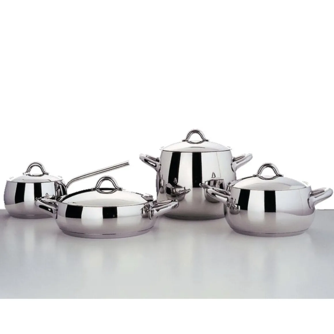 AlessiTopf-Set 7-tlg. Mami edelstahl