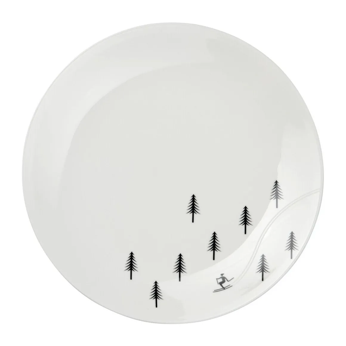 ASADessertteller 21 cm Skiing