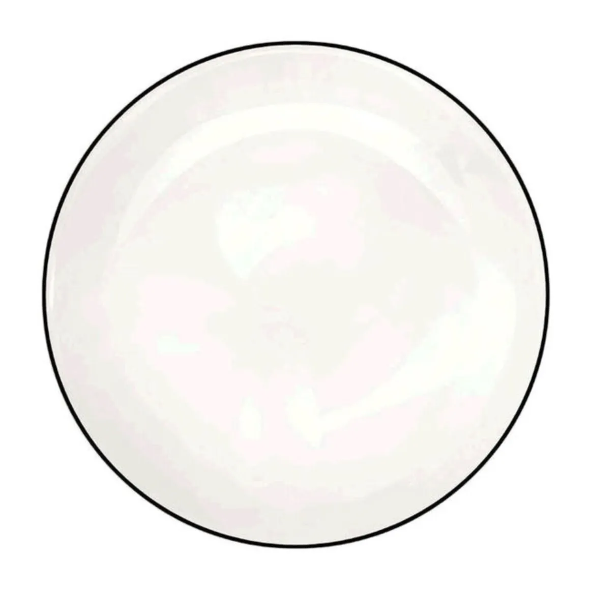 ASADessertteller D. 21 cm A Table Ligne noir