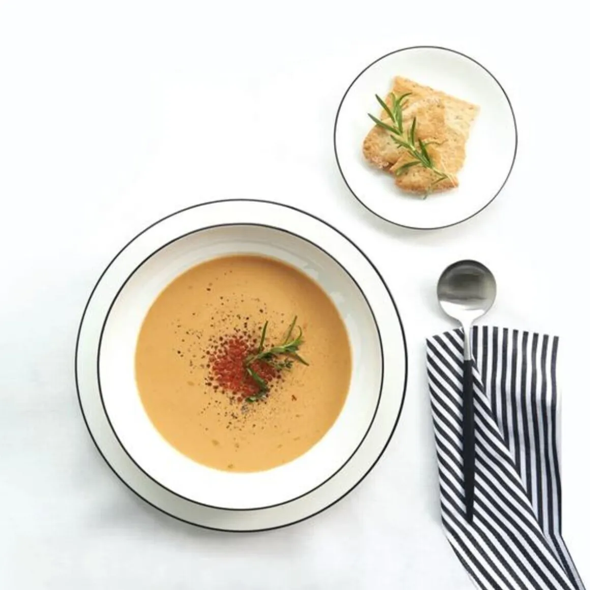 ASADessertteller D. 21 cm A Table Ligne noir