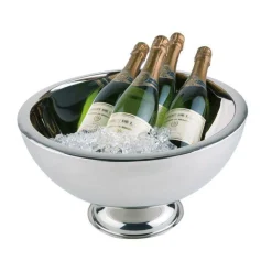 Assheuer & PottChampagnerkühler doppelwandig Edelstahl Ø 44cm