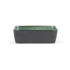 BitzAuflaufform 19x14 cm schwarz/grün