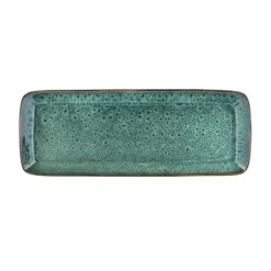 BitzPlatte 38x14cm black/green