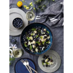 BitzSalat bowl 30cm black/darkblue