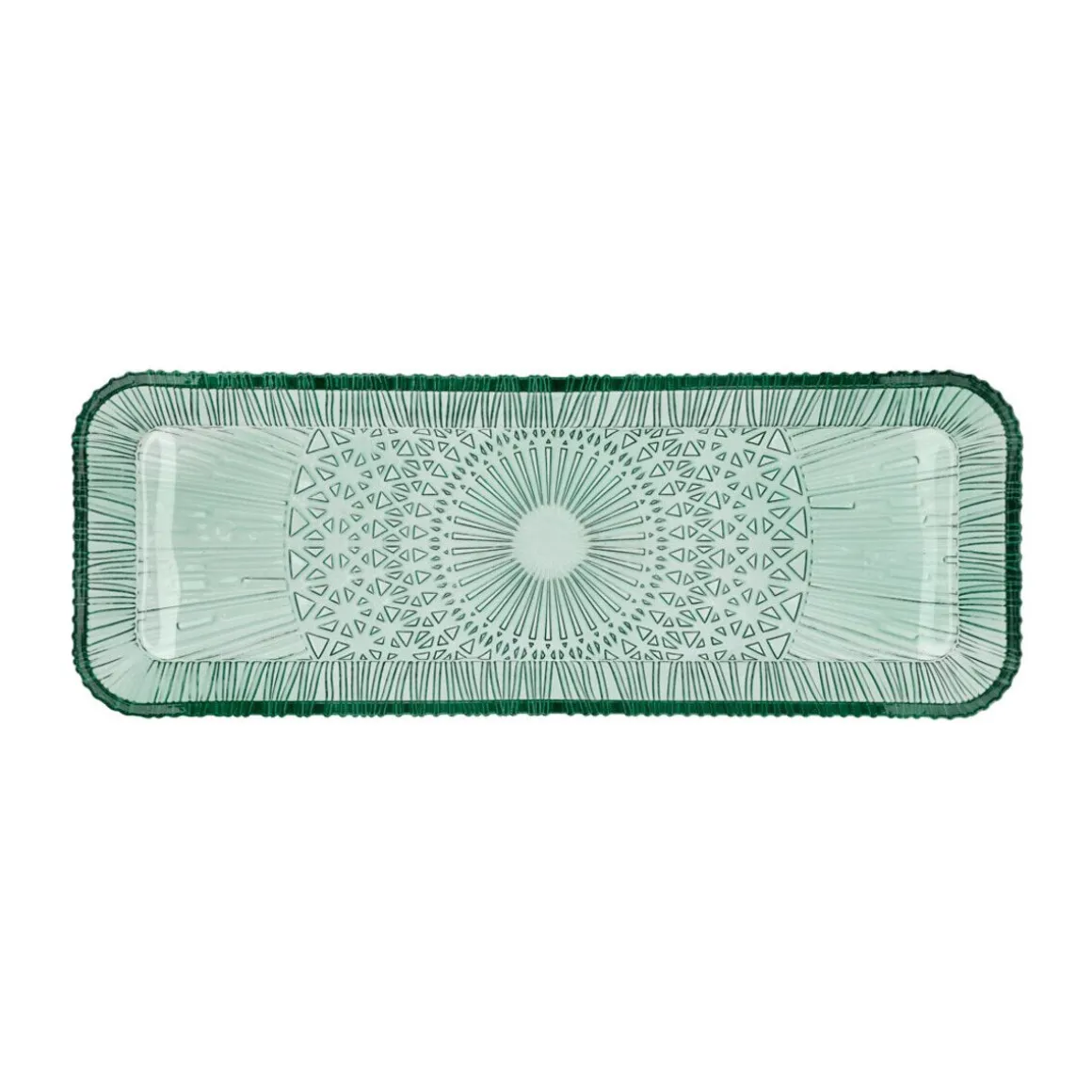 BitzServierplatte 38x14 cm Kusintha grün