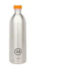 24bottlesTrinkflasche 1,0 l Urban Bottle Brushed Steel