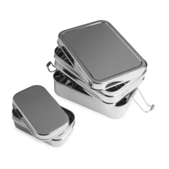 BrotzeitLunchbox-Set 3in1 3-tlg. edelstahl