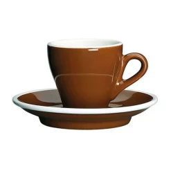 CilioEspressotasse mit Untere 0,05 l Milano Marone