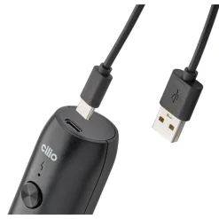 CilioMilchaufschäumer Amico schwarz aufladbar