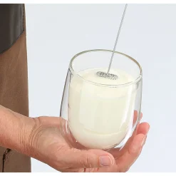 CilioMilchaufschäumer Amico schwarz aufladbar