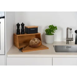 ContinentaBrotkasten 40x26x18,5 cm Eiche