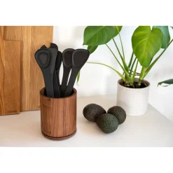 ContinentaKochlöffel mit Ecke 31,5 cm Duracore schwarz