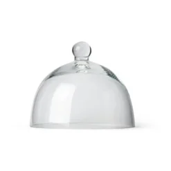 ContinentaKäseglocke 2 tlg. Holz / Glas 20cm H 14cm