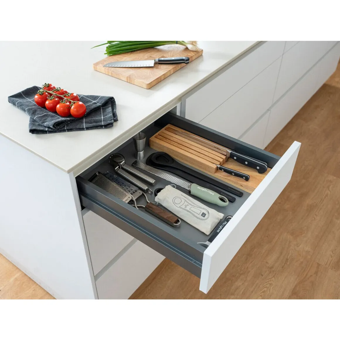 ContinentaMesserblock f. Schublade 5 Messer 39 x 11 x 3,5 cm