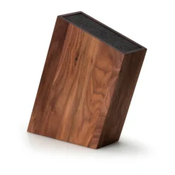 ContinentaMesserblock m. flex. Einsatz Walnuss 28,5x8x19cm