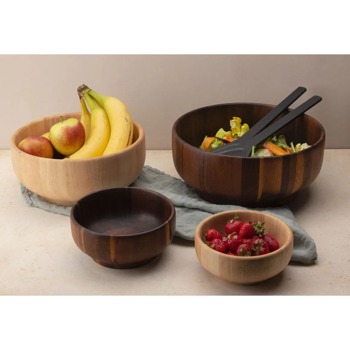 ContinentaSalatbesteck 31,5 cm Duracore schwarz