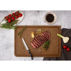 ContinentaTranchierbrett 44x29,8x0,9 cm Duracore braun