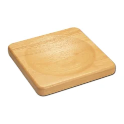 ContinentaWiegemesserbrett Holz mit Messer 22,5x22,5 cm