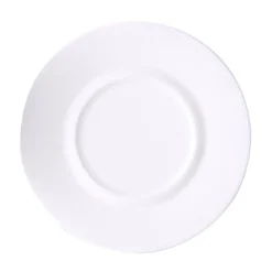 DibbernKaffee-Untertasse 16 cm Fine Bone China Konisch-Zylindrisch weiß