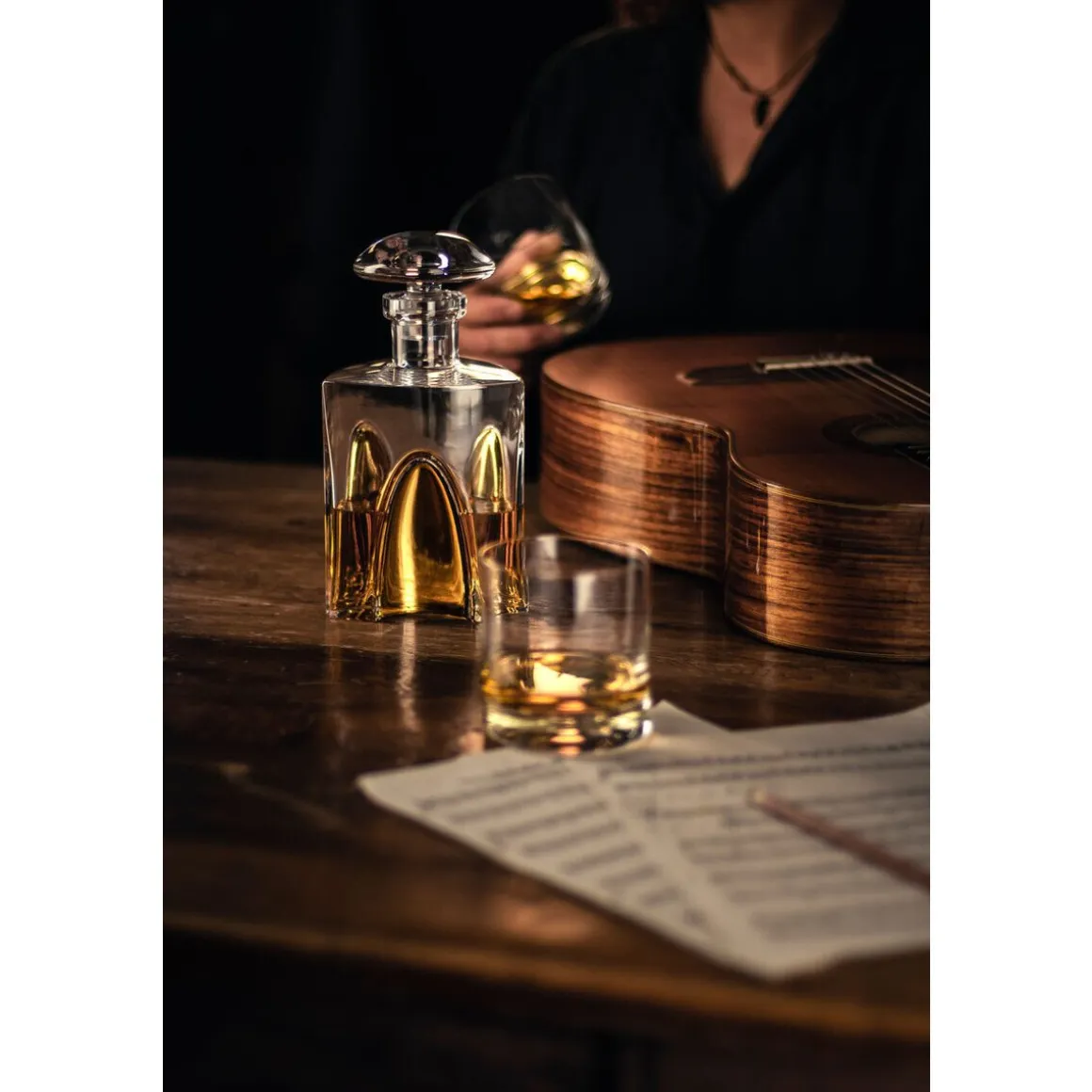 EischKaraffe 774/0.75L ND gold Gentleman