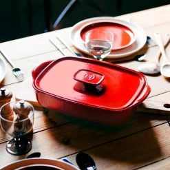 Emile HenryDeckel 35 cm für Gratinform 36x23 cm Ultime Grand Cru