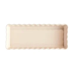 Emile HenryKuchen-/Tarteform 15x36 cm Argile