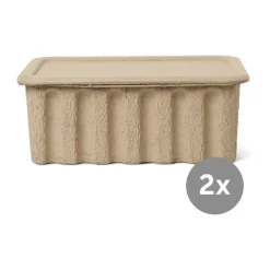 ferm LIVINGBox 25 cm 2 Stück braun