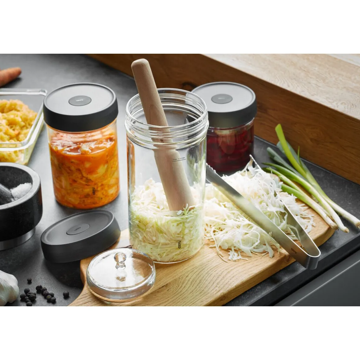 GefuFermentier-Set 4-tlg. Nativo mehrfarbig