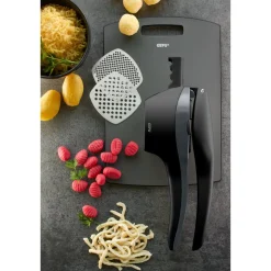 GefuKartoffel- und Spätzlepresse Presco 34 cm schwarz