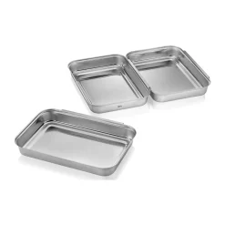 GefuPanier-Set Pando 3-tlg. edelstahl