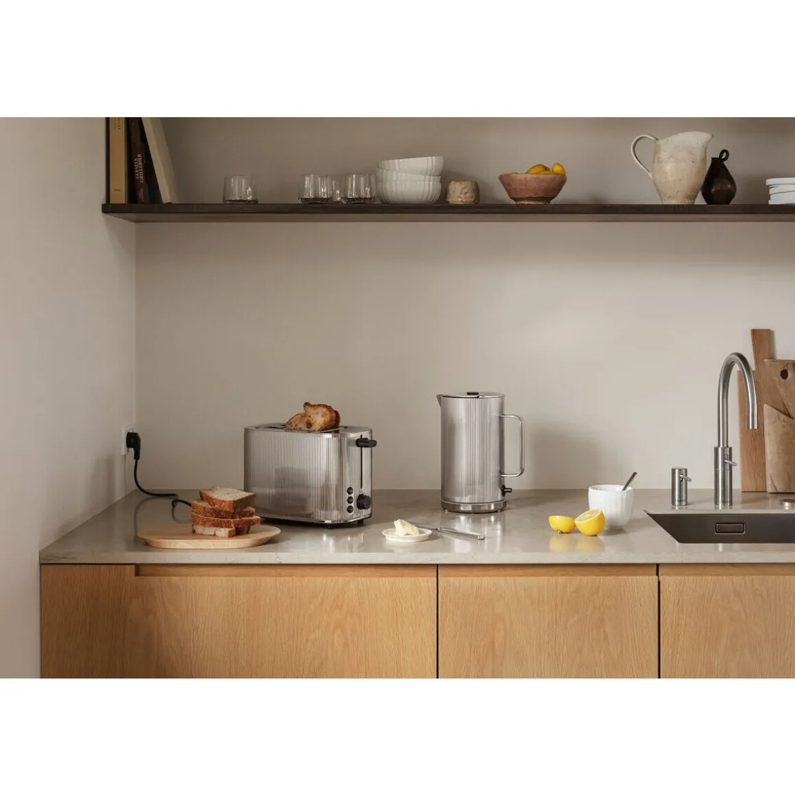 Georg JensenToaster 29x16x19 cm 1000 W Bernadotte edelstahl