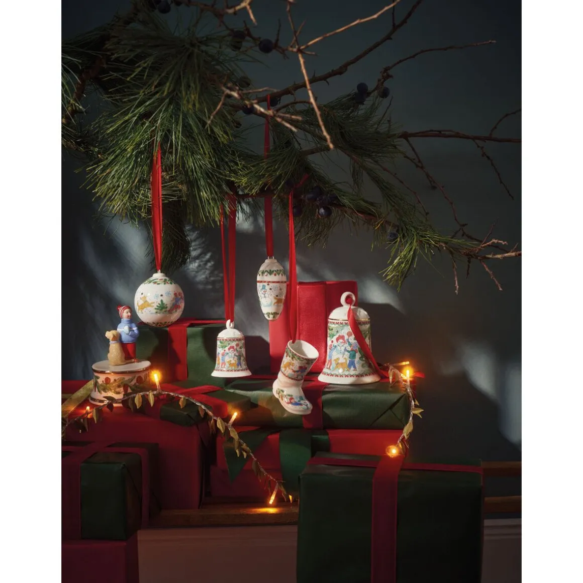 HutschenreutherPorzellanglocke 8 cm Sammeledeition Weihnachten Weihnachtsglocke 2025