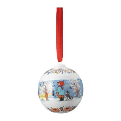 HutschenreutherPorzellankugel 6 cm Sammeledition Weihnachten Weihnachtskugel 2022