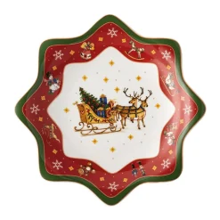HutschenreutherSternschale 25 cm Happy Wintertime