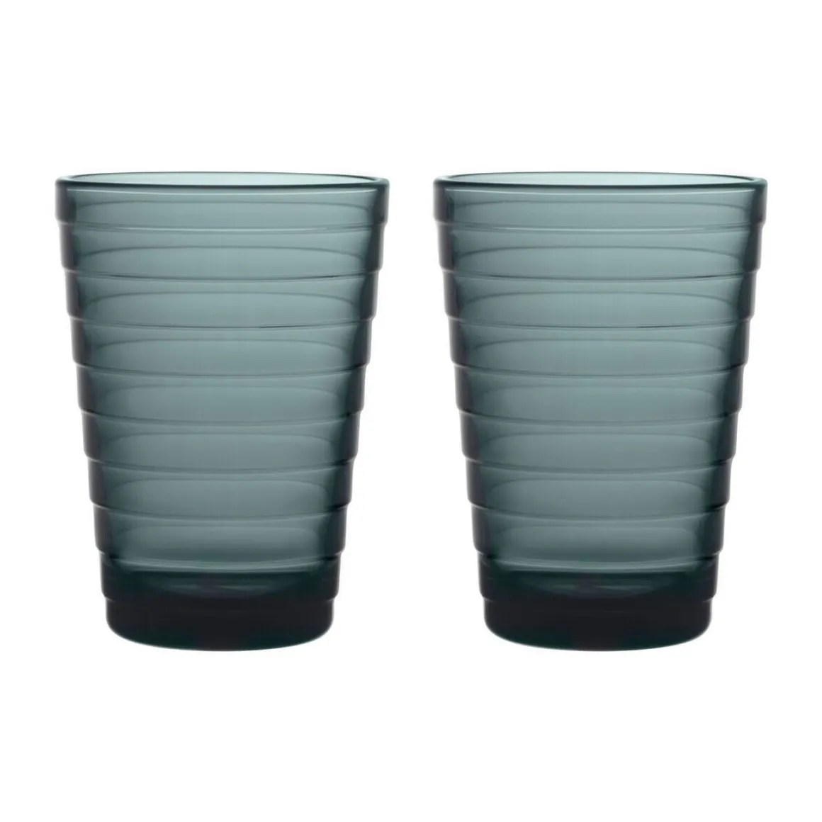 IittalaTrinkglas 2er-Set 0,33 l Aino Aalto Dark Grey