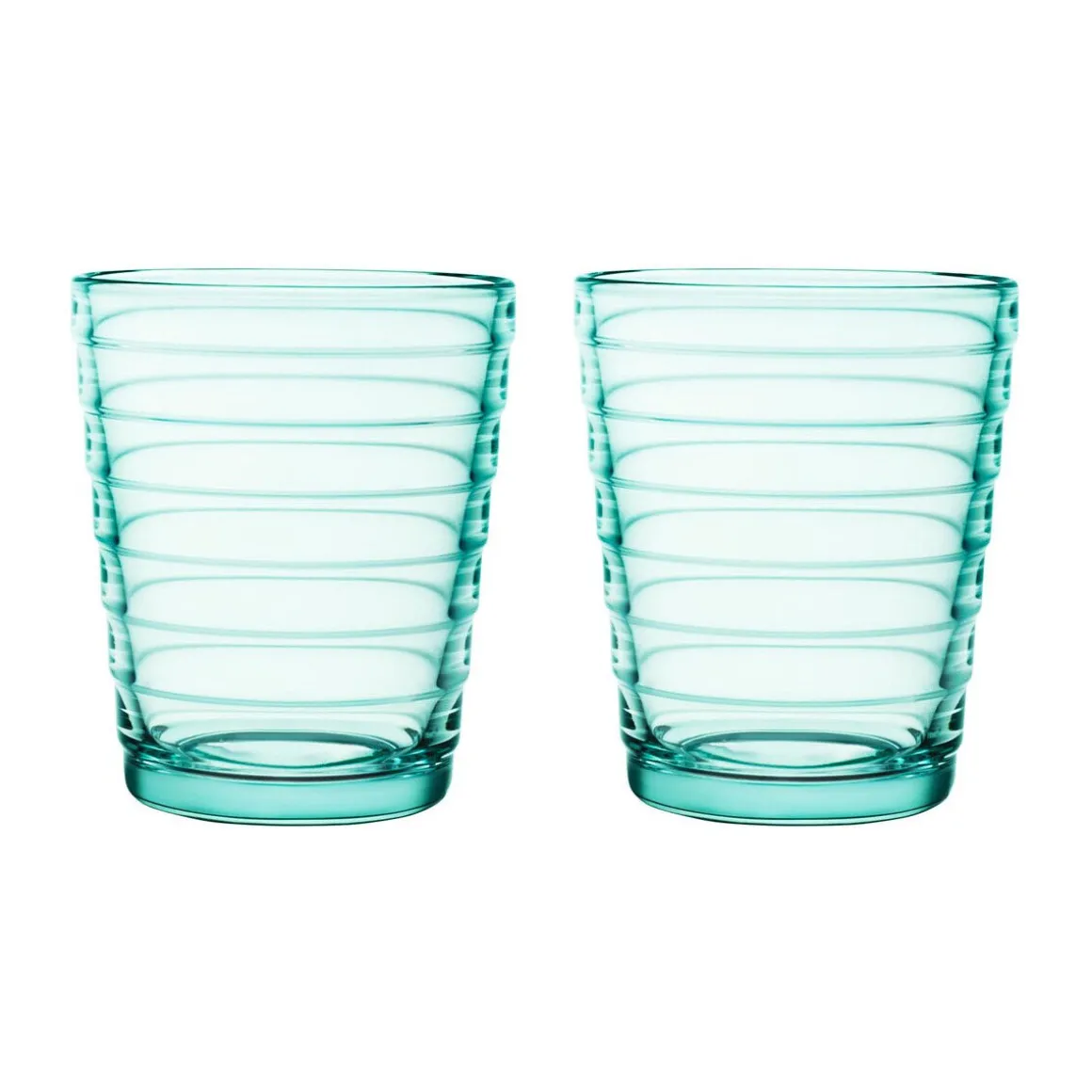 IittalaTrinkglas 2er-Set 0,22 l Aino Aalto Wassergrün
