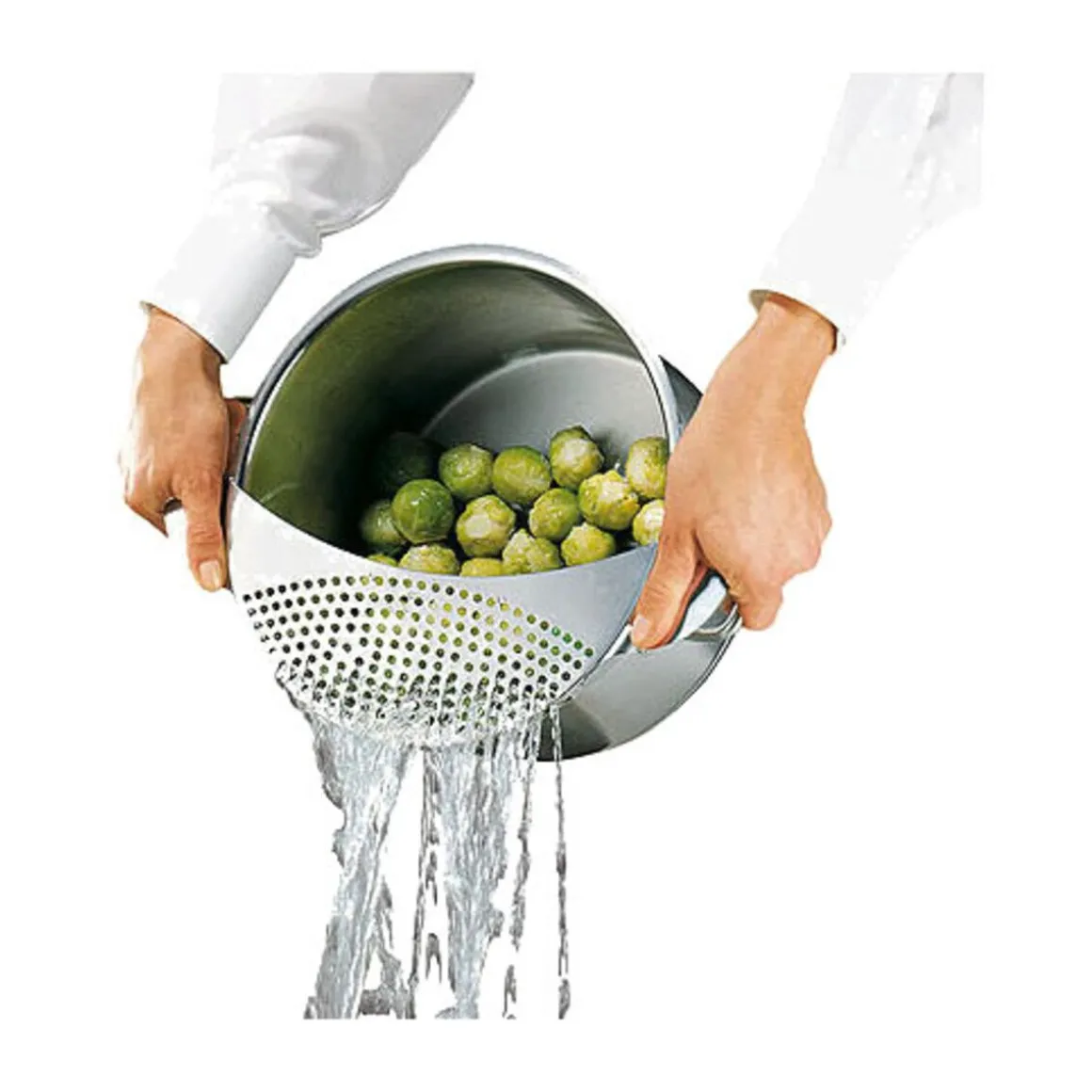KüchenprofiAbgiess-Sieb für Töpfe bis 24cm