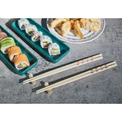 Ken HomBambus Essstäbchen 4er-Set natur