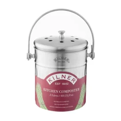 KilnerTischabfallbehälter 2,0 l silber