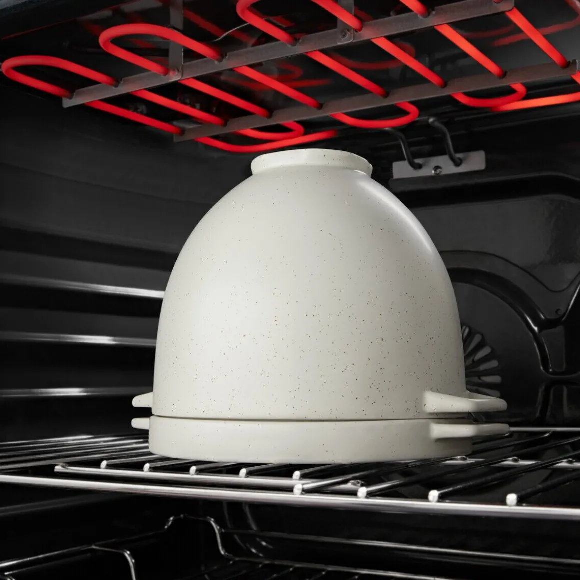 KitchenAidBrot-Backschüssel Grey Speckle für Küchenmaschine 4,8l