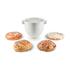 KitchenAidBrot-Backschüssel Grey Speckle für Küchenmaschine 4,8l