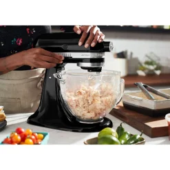 KitchenAidKüchenmaschine 4,8 l 300 W Artisan Premium Onyx Schwarz