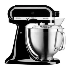 KitchenAidKüchenmaschine 4,8 l 300 W Artisan Premium Onyx Schwarz